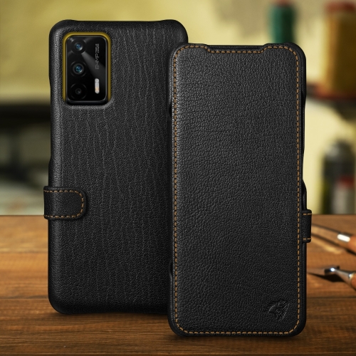 чохол-книжка на Realme GT 5G Чорний Stenk Premium фото 1