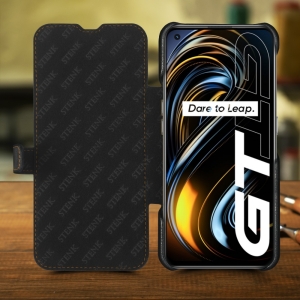Чохол книжка Stenk Premium для Realme GT 5G Чорний