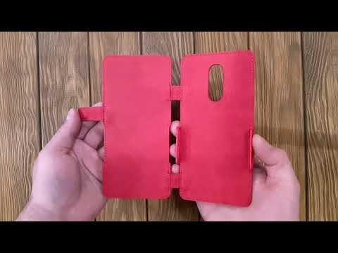 Чохол книжка Stenk Prime для Xiaomi Redmi 5 Plus Червоний Відео