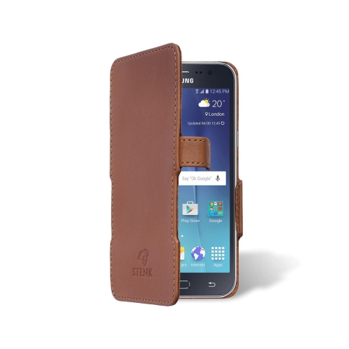 чохол-книжка на Samsung Galaxy J7 Світло-коричневий Stenk Сняты с производства фото 2