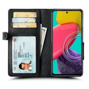 Чохол книжка Stenk Wallet для Samsung Galaxy M53 5G Чорний