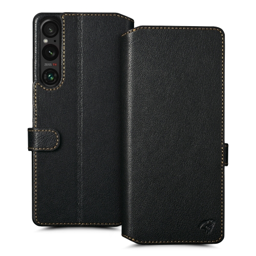 чохол-гаманець на Sony Xperia 1 V Чорний Stenk Premium Wallet фото 1