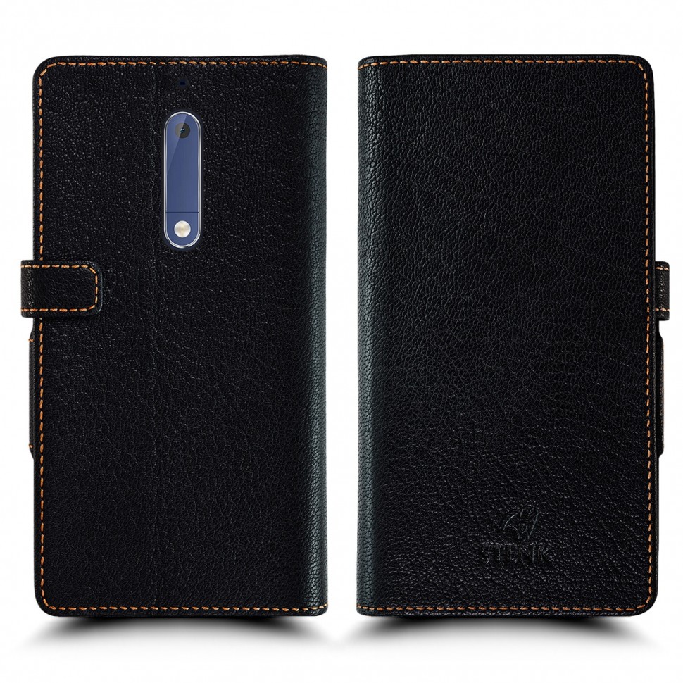 

Чехол книжка Stenk Wallet для Nokia 5 Чёрный, Черный