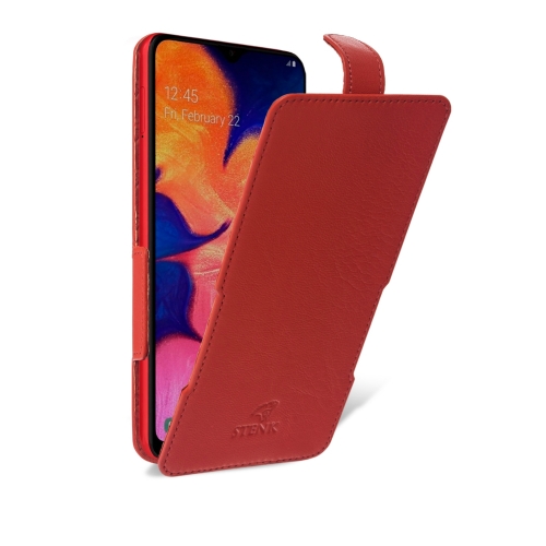 Чехол флип Stenk Prime для Samsung Galaxy A10 Красный