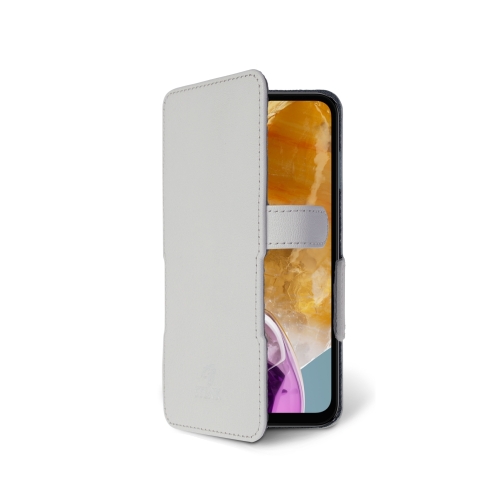 чехол-книжка на Samsung Galaxy M15 Белый  Prime фото 2