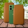 Футляр Stenk Sportage для Motorola Moto G35 Camel