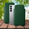 Футляр Stenk Sportage для Samsung Galaxy S25 Plus Зелёный