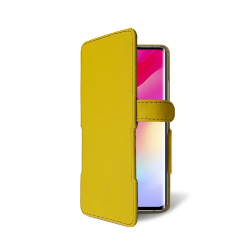 чехол-книжка на Xiaomi Mi Note 10 Lite Желтый Stenk Prime фото 1