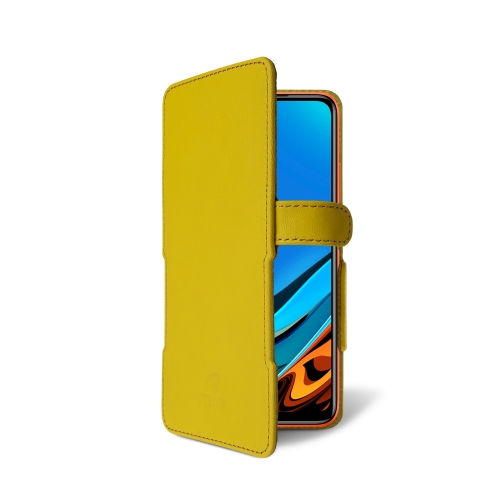 чехол-книжка на Xiaomi Redmi 9T Желтый Stenk Prime фото 2