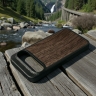 Шкіряна накладка Stenk WoodBacker для Google Pixel 10 Pro XL Чорна