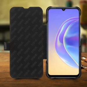 Чехол книжка Stenk Premium для Vivo V21e 4G Черный