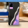 Чохол книжка Stenk Premium для Vivo V21e 4G Чорний