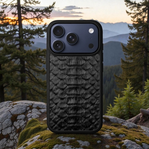 бампер на Apple iPhone 17 Pro Черный  SkinBacker фото 3