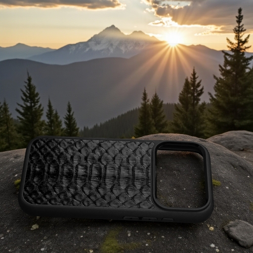 бампер на Apple iPhone 17 Pro Черный  SkinBacker фото 5