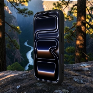 Накладка SkinBacker Python Scales для Apple iPhone 17 Pro Чёрный