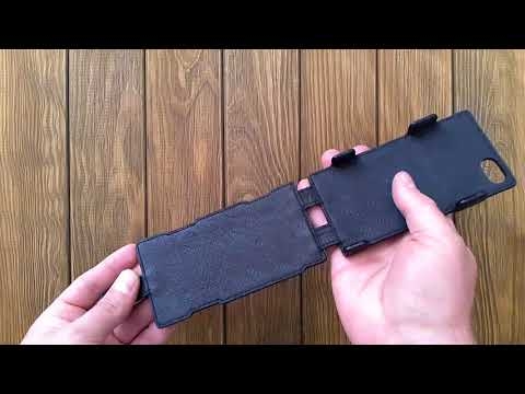 Чохол фліп Stenk Prime для Sony Xperia Z5 Compact Чорний Відео