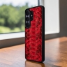 Накладка SkinBacker Python Scales для Samsung Galaxy S26 Ultra Красный
