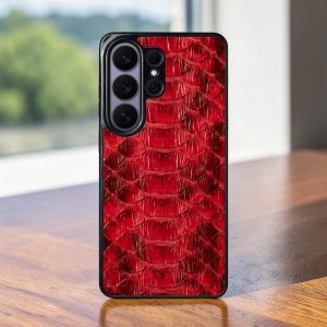 Накладка SkinBacker Python Scales для Samsung Galaxy S26 Ultra Красный