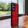 Накладка SkinBacker Python Scales для Samsung Galaxy S26 Ultra Красный
