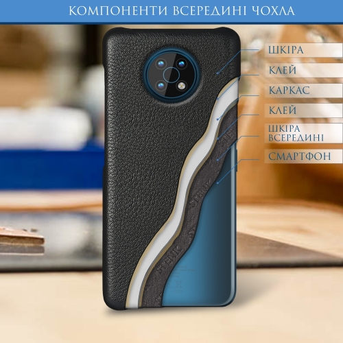 бампер на Nokia G50 Чорний Stenk Cover фото 4