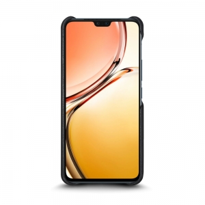 Шкіряна накладка Stenk Reptile Cover для Vivo V23 5G Чорна