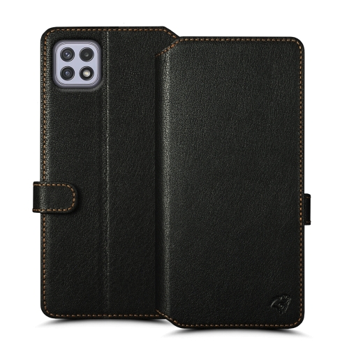 чохол-гаманець на Samsung Galaxy A22 5G Чорний Stenk Premium Wallet фото 1