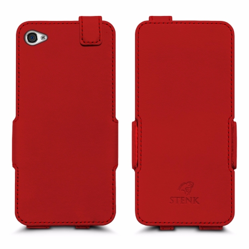 чохол-фліп на Apple iPhone 4 /4S Червоний Stenk Сняты с производства фото 1