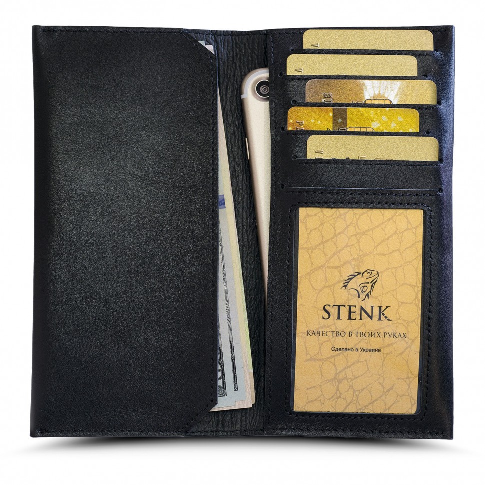 

Чехол-портмоне Stenk WalletBook Черный