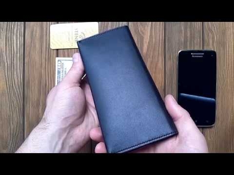Чехол-портмоне Stenk WalletBook Черный Видео