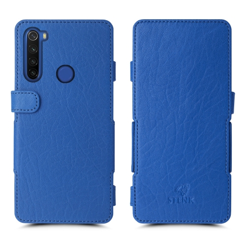 чехол-книжка на Xiaomi Redmi Note 8T Ярко-синий  Prime фото 1