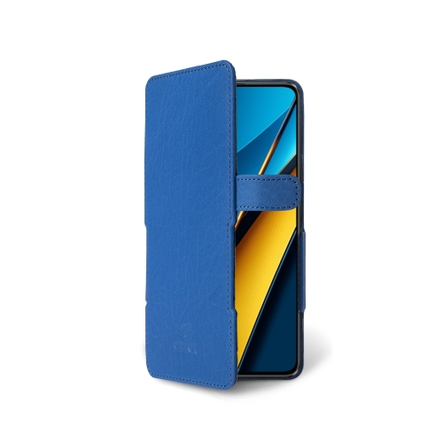 чехол-книжка на Xiaomi Poco X6 Ярко-синий Stenk Prime фото 1
