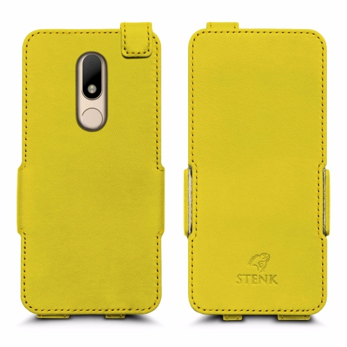 чохол-фліп на Motorola Moto M (XT1663) Жовтий Stenk Сняты с производства фото 1