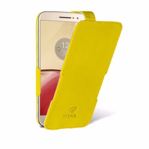 чохол-фліп на Motorola Moto M (XT1663) Жовтий Stenk Сняты с производства фото 2