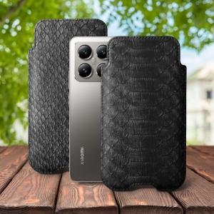 Футляр Stenk Sportage Python для Xiaomi 14T Чорний
