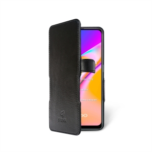Чехол книжка Stenk Prime для OPPO Reno5 Lite Чёрный
