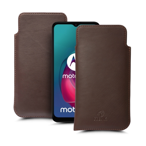 чехлы-футляры на Motorola Moto G30 Коричневый Stenk Elegance фото 1