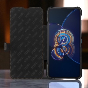 Чохол книжка Stenk Premium для ASUS Zenfone 8 Flip Чорний