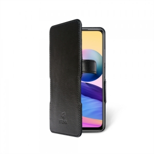 Чехол книжка Stenk Prime для Xiaomi Redmi Note 10 5G Чёрный