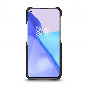 Шкіряна накладка Stenk Reptile Cover для OnePlus 9 Чорна