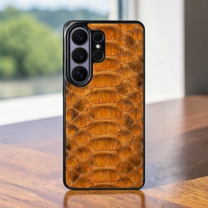 Накладка SkinBacker Python Scales для Samsung Galaxy S26 Ultra Коричневый