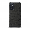 Шкіряна накладка Stenk Reptile Cover Samsung Galaxy M52 5G Чорна
