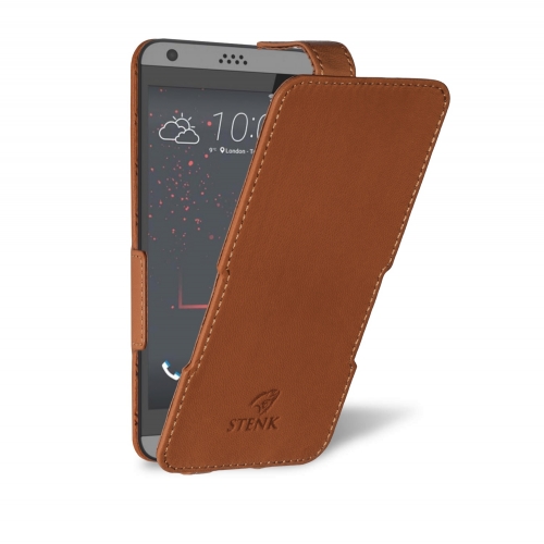 чохол-фліп на HTC Desire 630 Світло-коричневий Stenk Сняты с производства фото 2