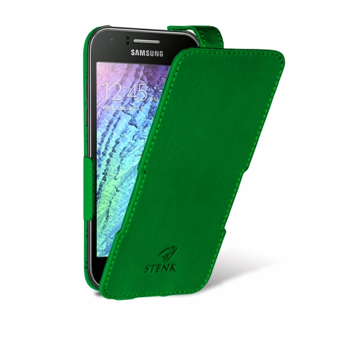 чохол-фліп на Samsung Galaxy J1 (SM J100H) Зелений Stenk Сняты с производства фото 2