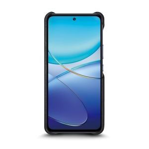Шкіряна накладка Stenk Reptile Cover для Vivo V40 SE Чорна