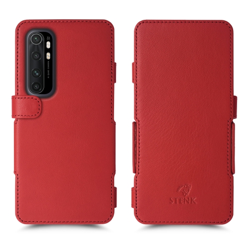 чехол-книжка на Xiaomi Mi Note 10 Lite Красный Stenk Prime фото 1