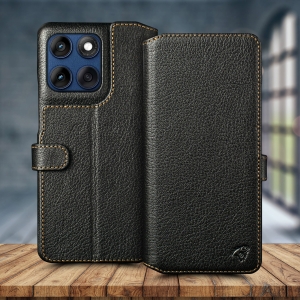 Чехол-портмоне Stenk Premium Wallet для Motorola Edge 60 Чёрный