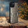 Накладка SkinBacker Mini Python Scales для Apple iPhone 15 Plus Натуральный