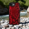 Накладка SkinBacker Mini Python Scales для Apple iPhone 16 Червоний