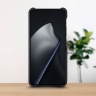 Кожаная накладка Stenk WoodBacker для Xiaomi 15T Чёрная