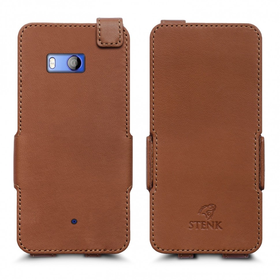 

Чехол флип Stenk Prime для HТС U11 Camel, Светло-коричневый